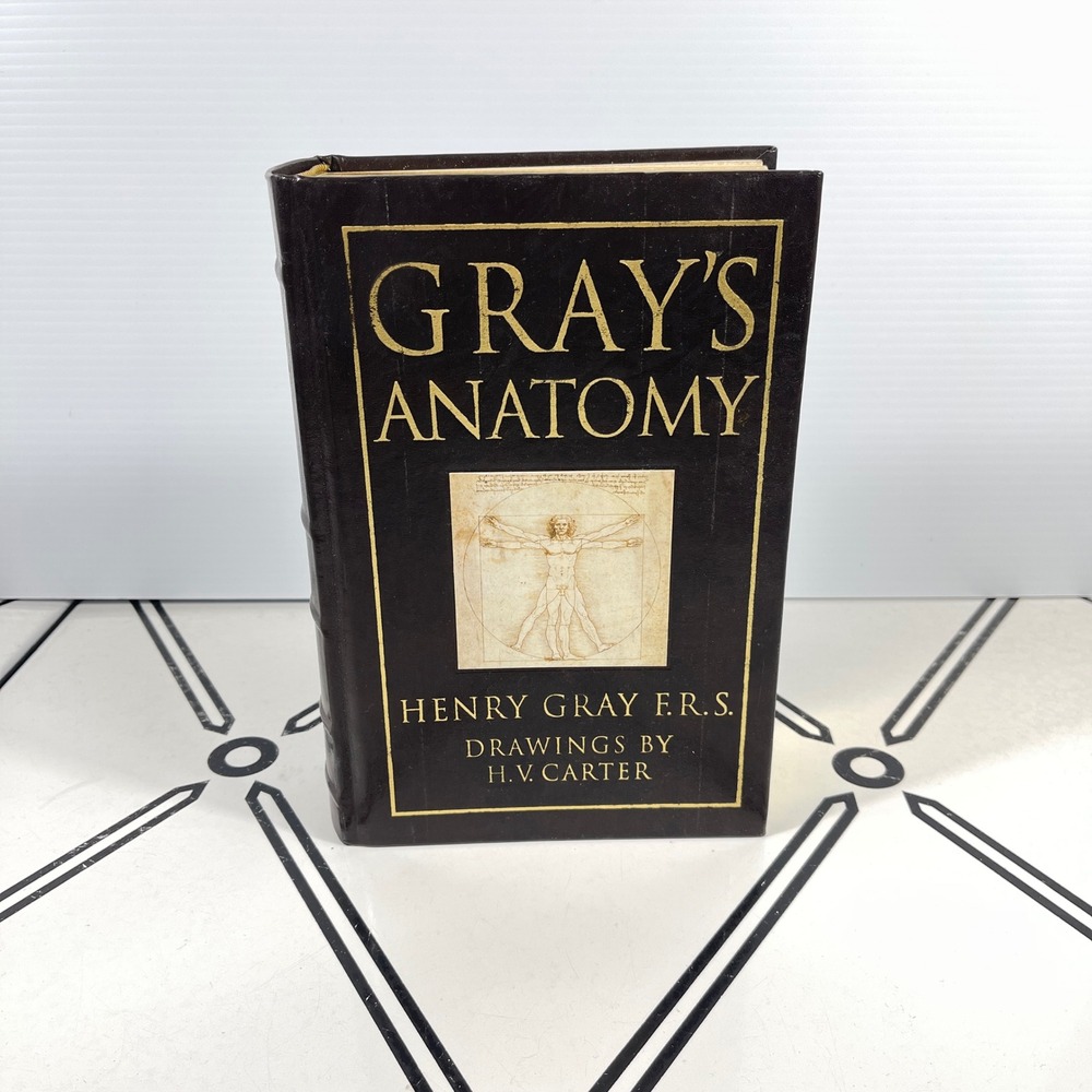 Gray's Anatomy Henry Gray FRS 1995 Barnes & Noble Facsimile 1901 Edition Gilt